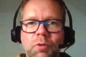 Matthias mit Headset