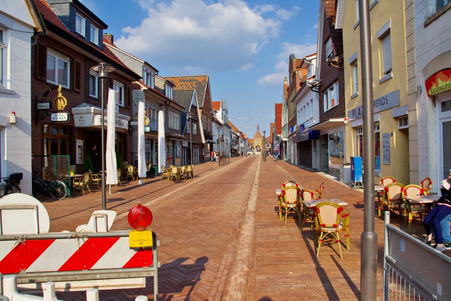 Blick von der Burgstraße in die Große Straße